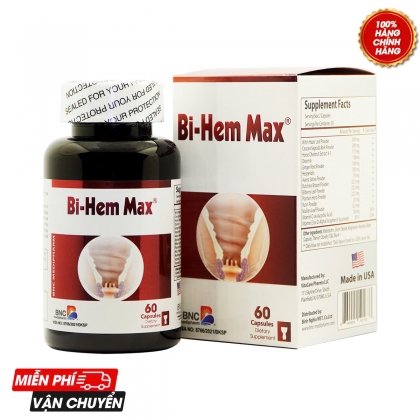 Bi-Hem Max - Hỗ trợ tăng sức bền thành mạch